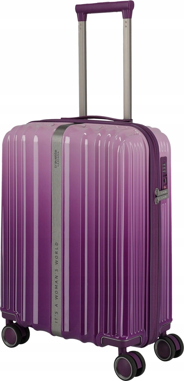 Walizka kabinowa Travelite Lascana 55 cm Purple Degrade