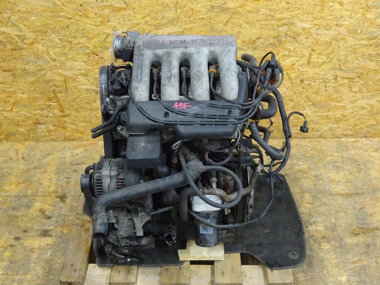 VW GOLF III GTI SEAT ИБИЦА МЕДЬ 2.06v DOHC ABF ДВИГАТЕЛЬ