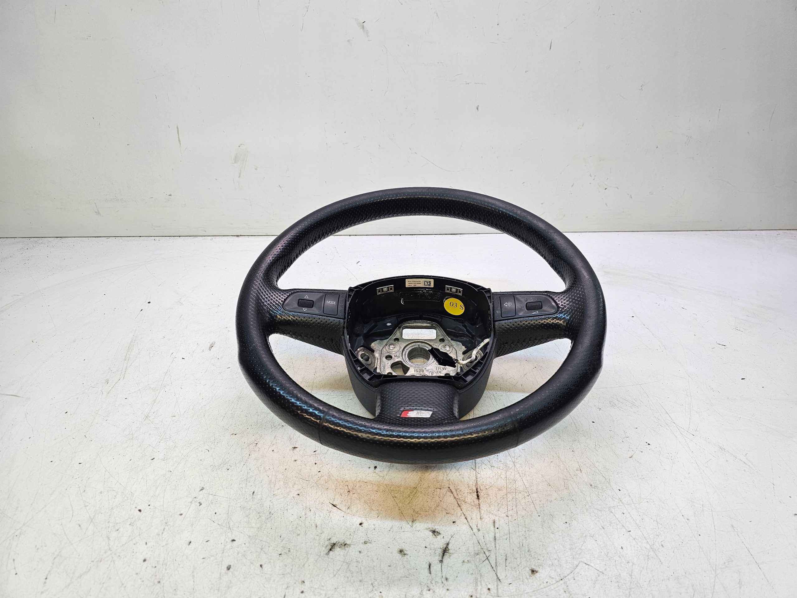 lenkrad Leder S-LINE AUDI A6 C6 4F0419091S 8UD *5*