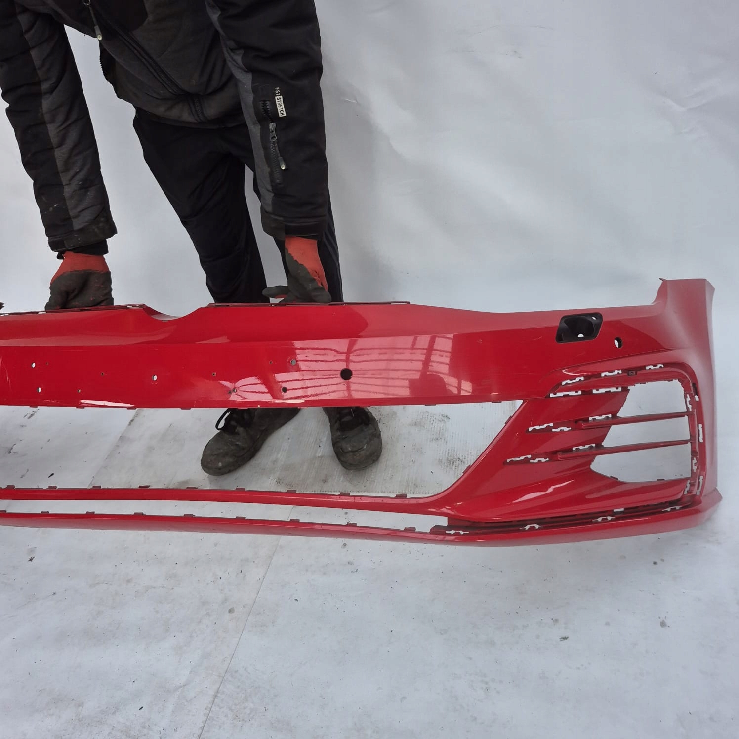 VW GOLF VII 7 GTI LIFT 16-20 bumper front front washer PDC