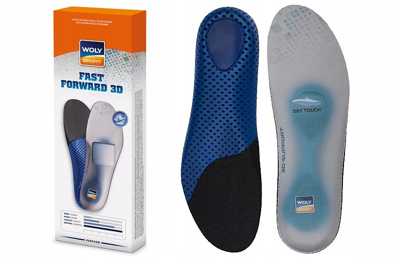 G291 NOWE WKŁADKI DO BUTÓW BIEGOWYCH WOLY SPORT 40