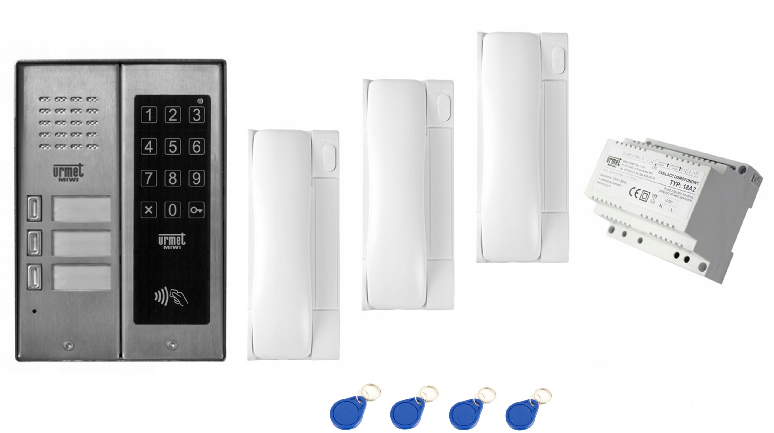 Zestaw Domofonowy Domofon Urmet 5025/323-ZK-RF