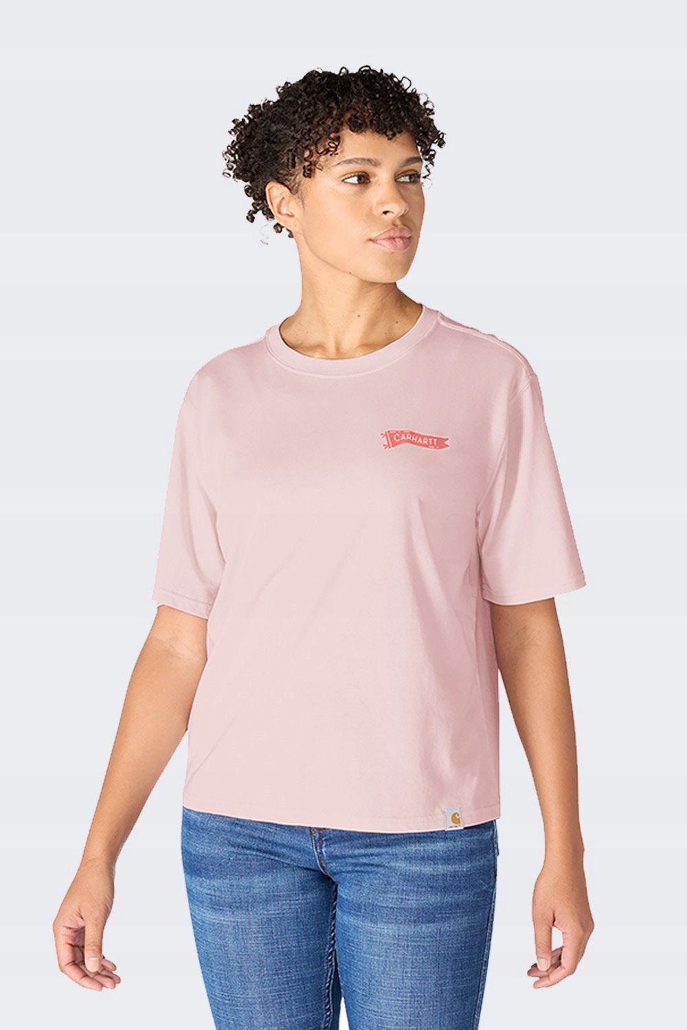 Tričko Carhartt Tencel Pennant Flag New Rose