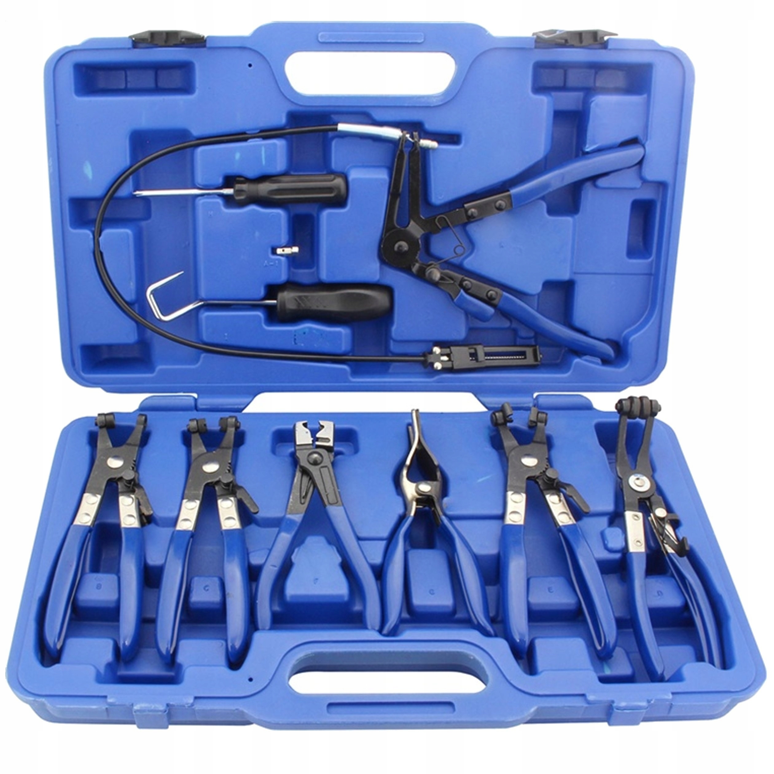 Kleště Na Hadicové Spony Sada 9 Kusů