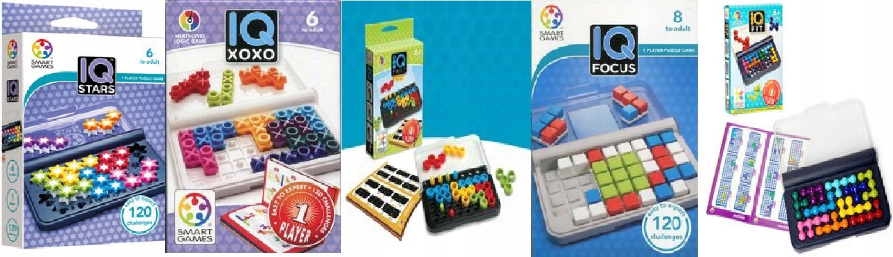 Smart Iq Stars+IQ Xoxo+iq Twist+IQ Focus+ Iq Fit