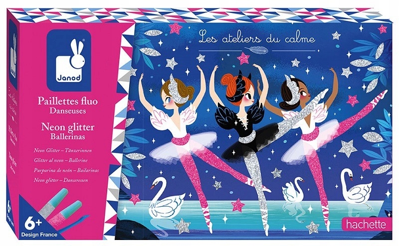 

Jezioro Łabędzie brokat zestaw artystyczny Janod