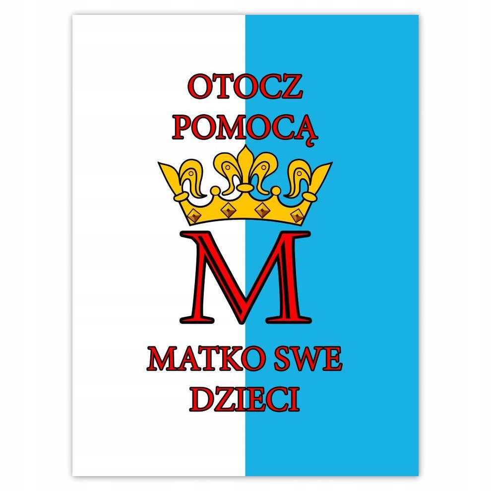 

Plakat 30x40 Otocz pomocą Matko Maryja