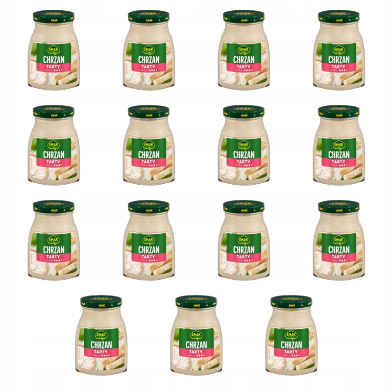 Chrzan tarty 175g Smak X15