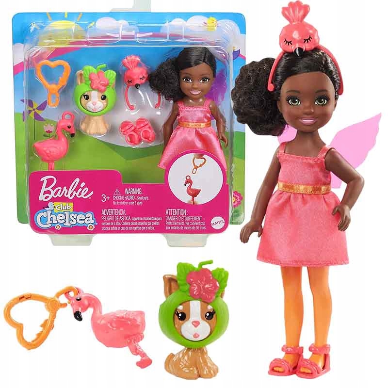 

Lalka Barbie Chelsea Kostium Flaminga GJW30