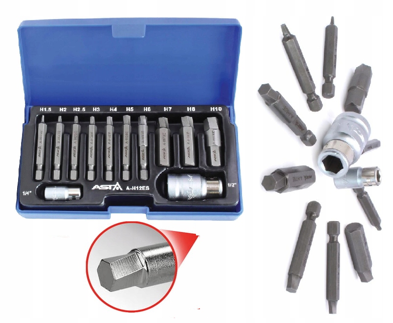 WYKRĘTAKI USUWANIE ŚRUB USZKODZONYCH HEX H1,5-H10