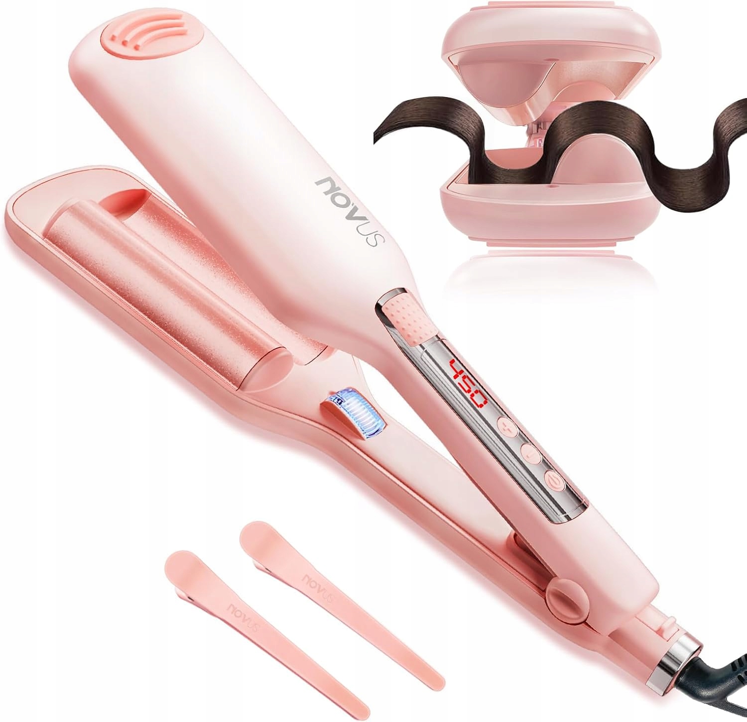 Wave Curling Iron Svěrák na vlasy