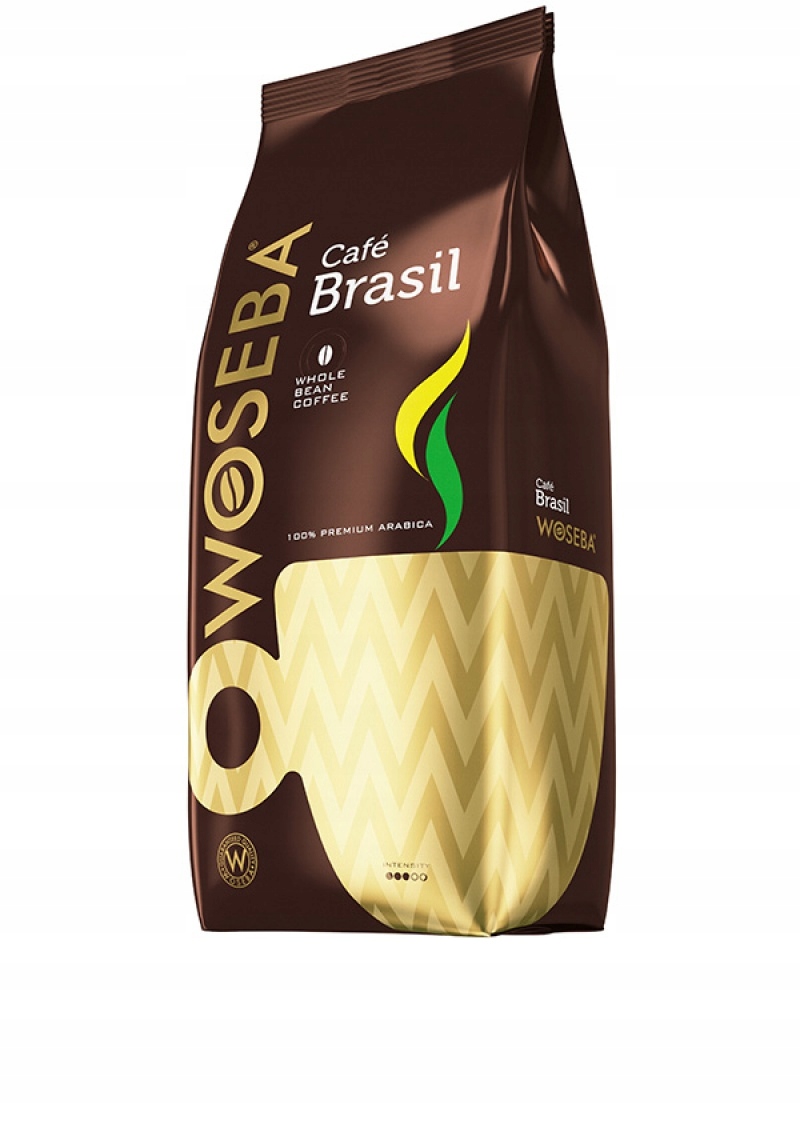 Levně Káva Woseba Cafe Brasil, zrnková, 1000 g