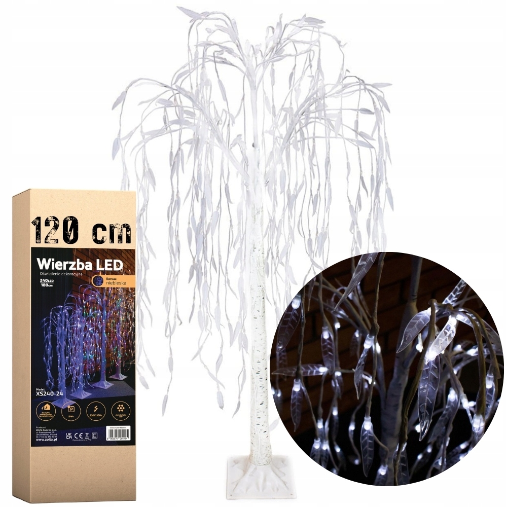 DRZEWKO ŚWIECĄCE LED ŚWIĄTECZNE DEKORACJA BOŻE NARODZENIE OZDOBA