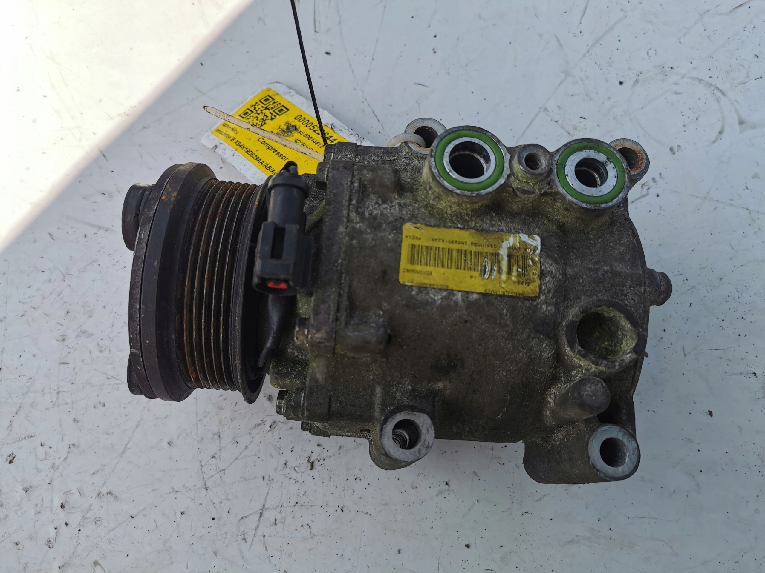 FORD FIESTA MK6 1.4B 6S6H-19D629-AA compressor; KLIM