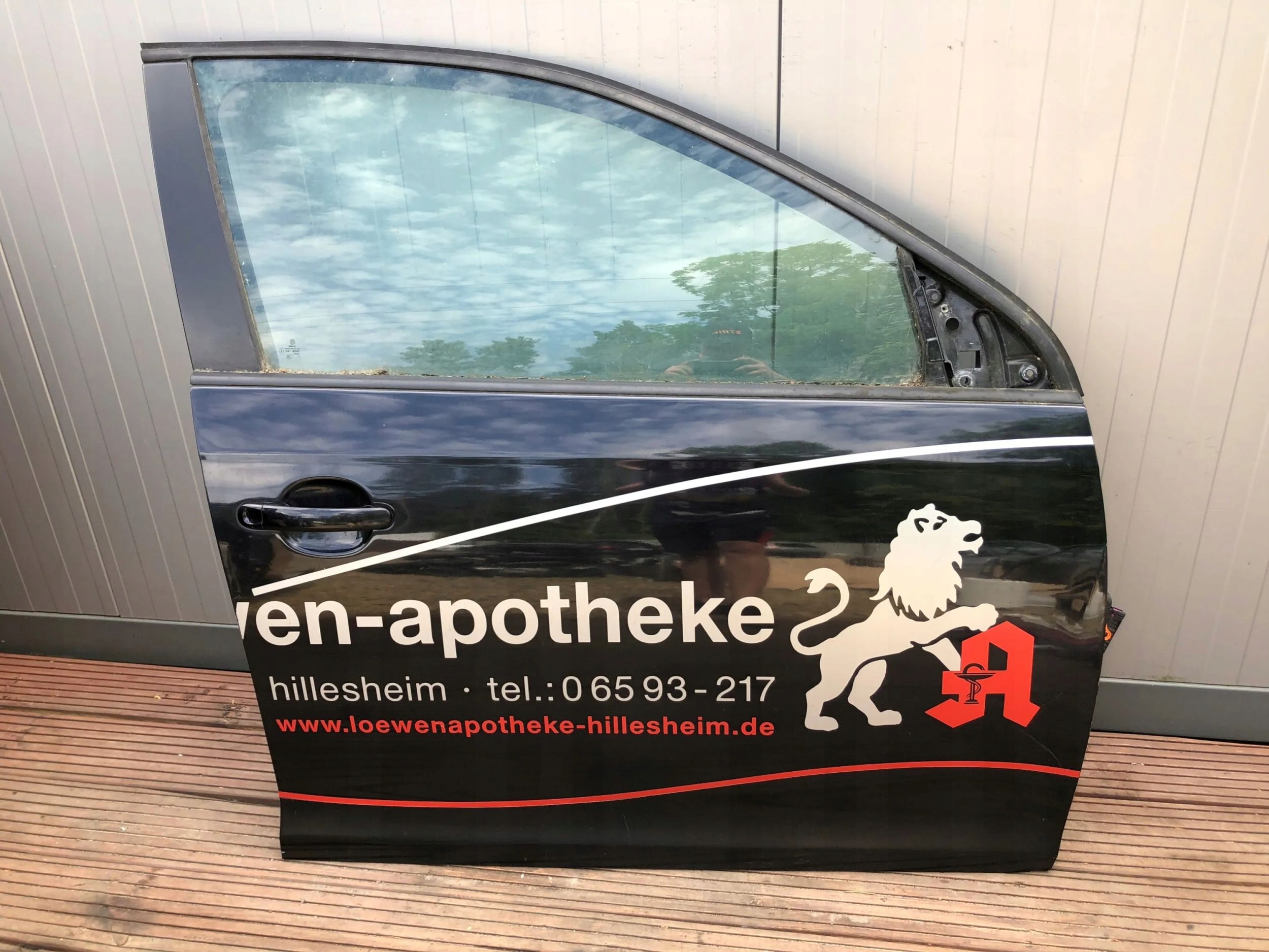 VW GOLF V KOMBI Complets Portière Droite Avant Noir