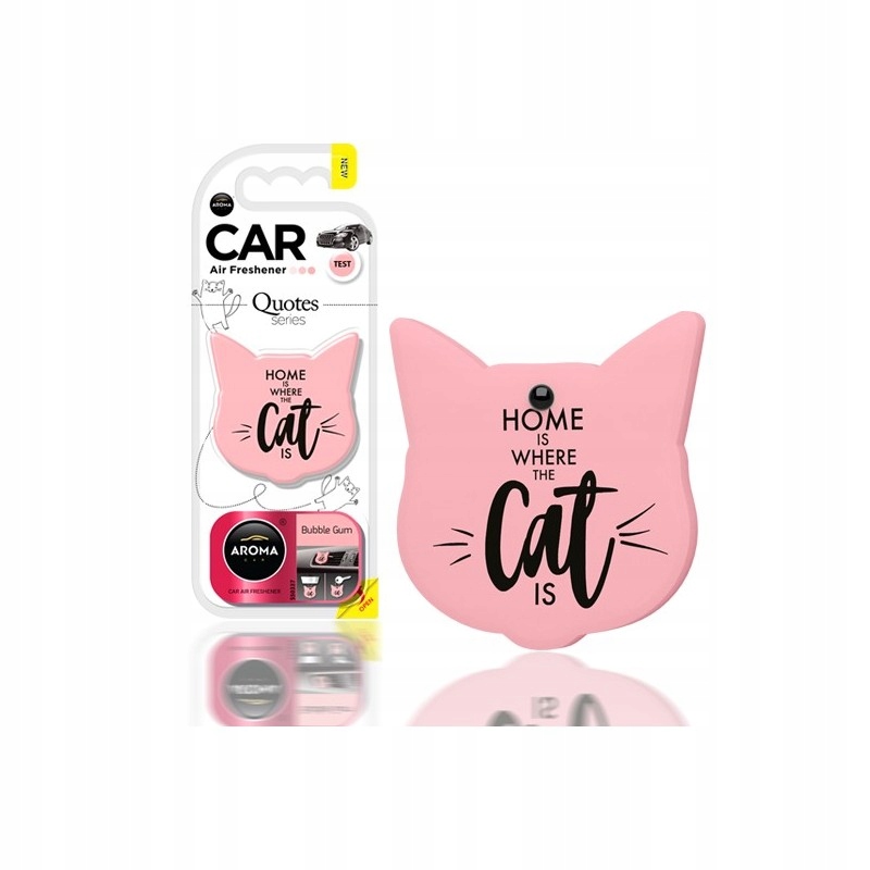 

Zapach Samochodowy Quotes Cat Kot Bubble Gum