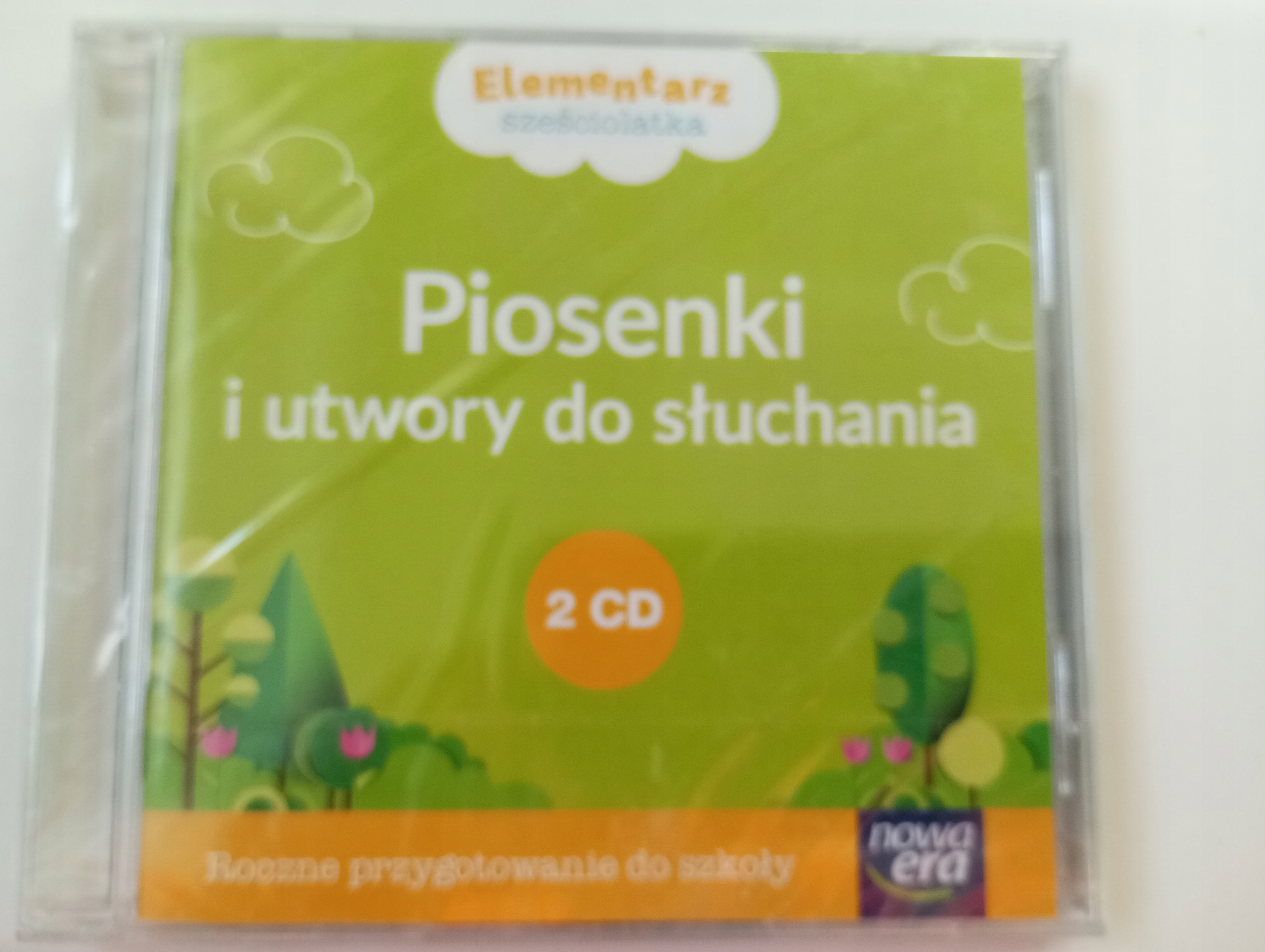 Elementarz sześciolatka piosenki i utwory do słuchania 2 x CD
