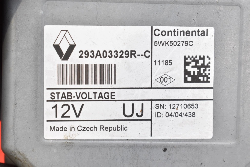 control unit voltage module 293A03329R RENAULT MEGANE SCENIC III 1.6 DCI 130KM