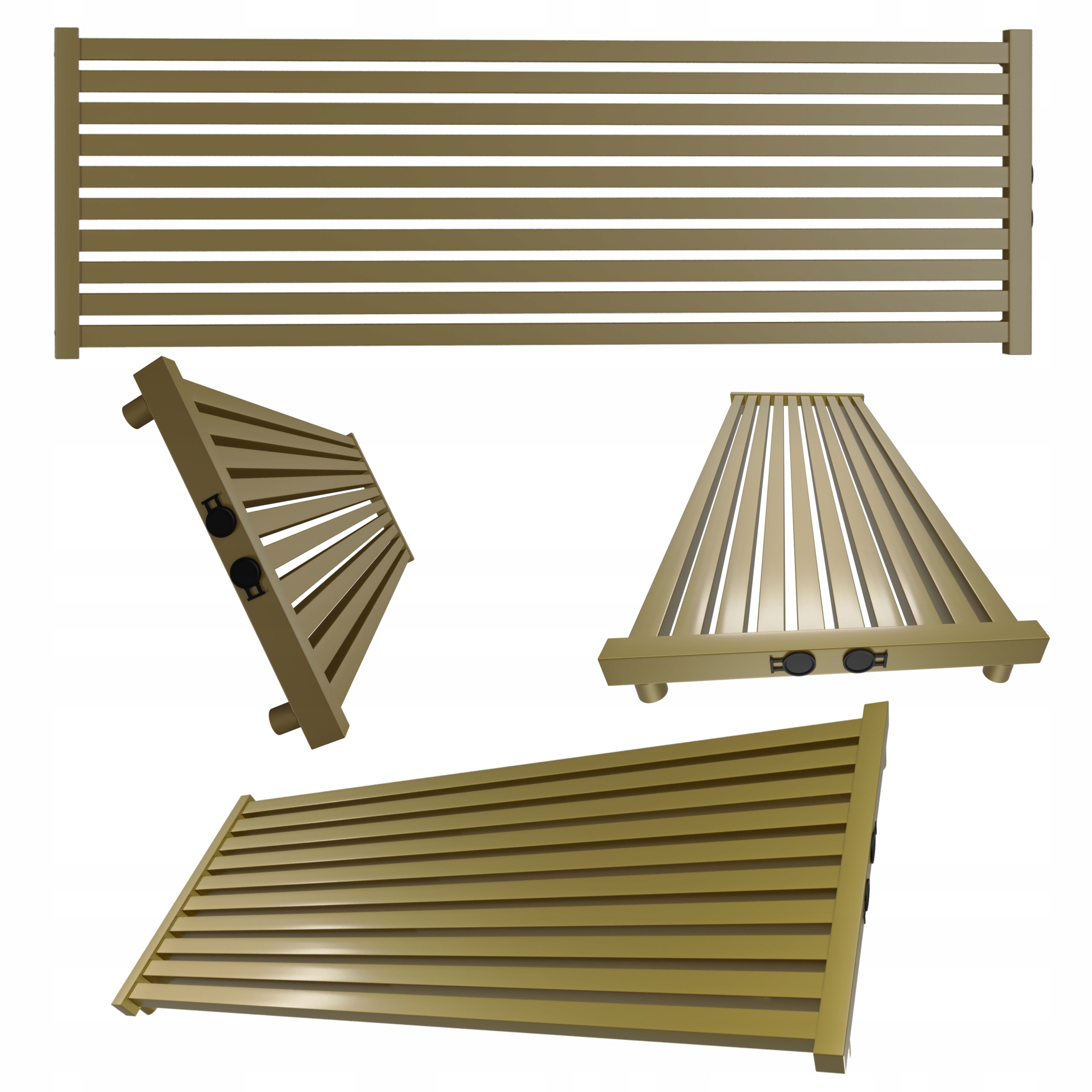 Dekorativní radiátor úrovně Radiator 100x46 Quartz 2