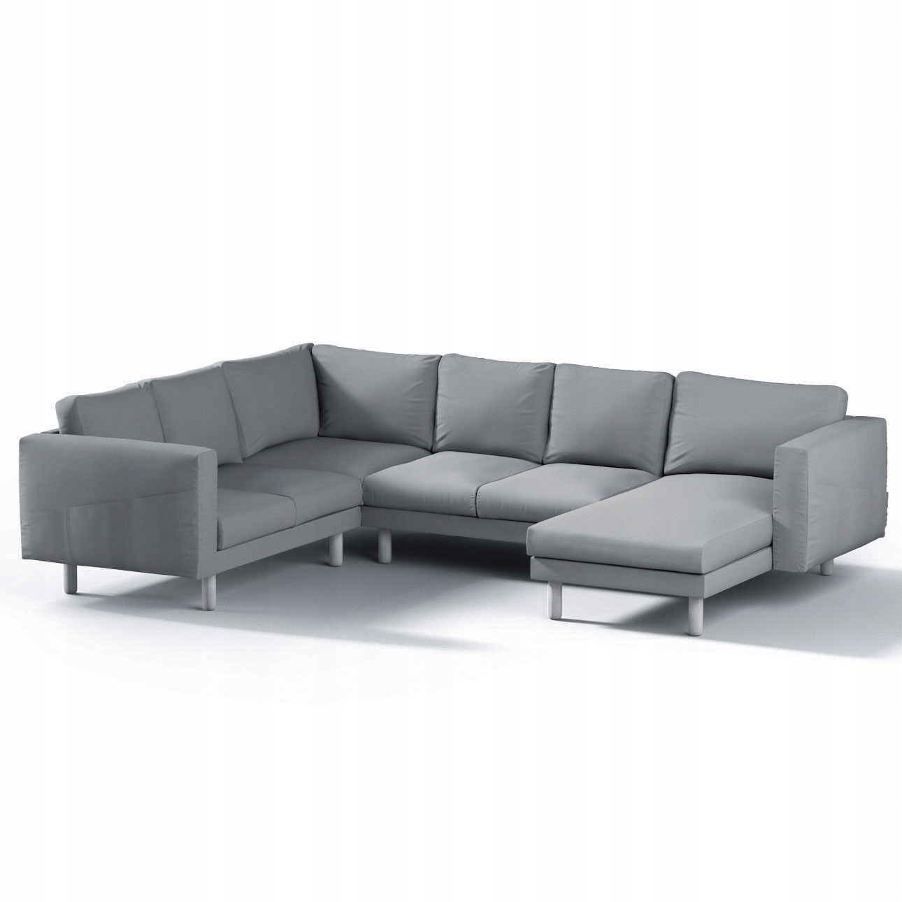 Dekoria potah na pohovku Norsborg pro 5 osob Ikea šedý