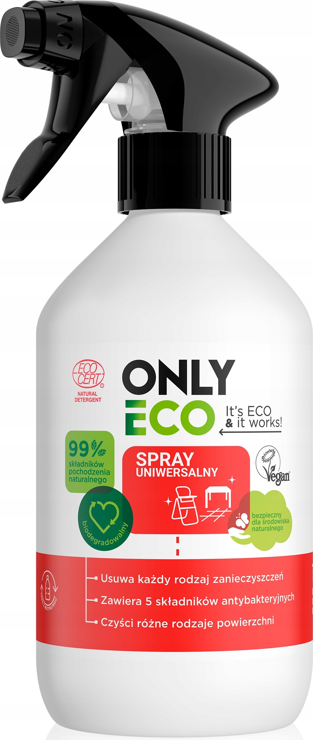 

Onlyeco Uniwersalny spray czyszczący 500 ml