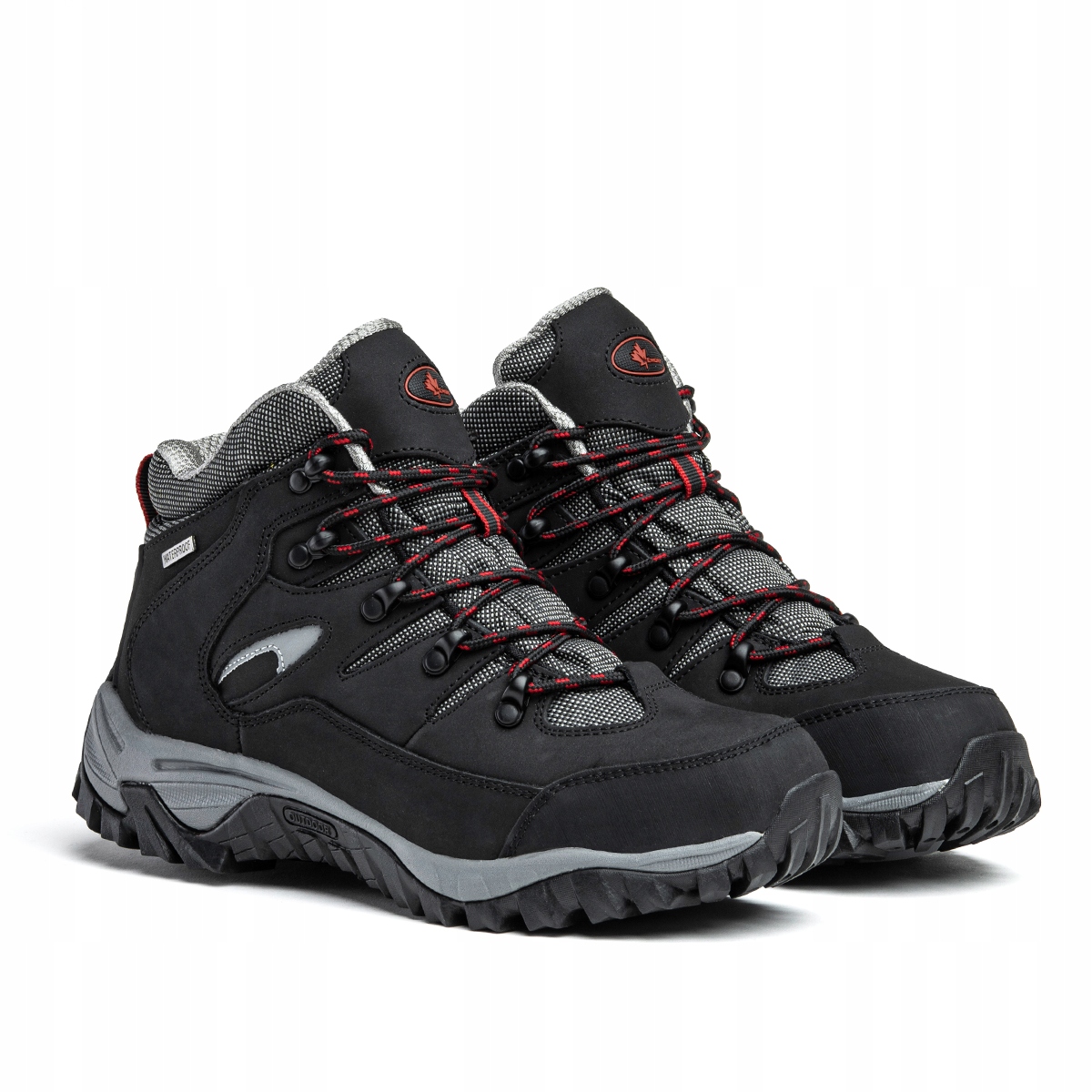 Buty trekkingowe WODOODPORNE turystyczne SKÓRZANE górskie mocne Vemont Rozmiar 43