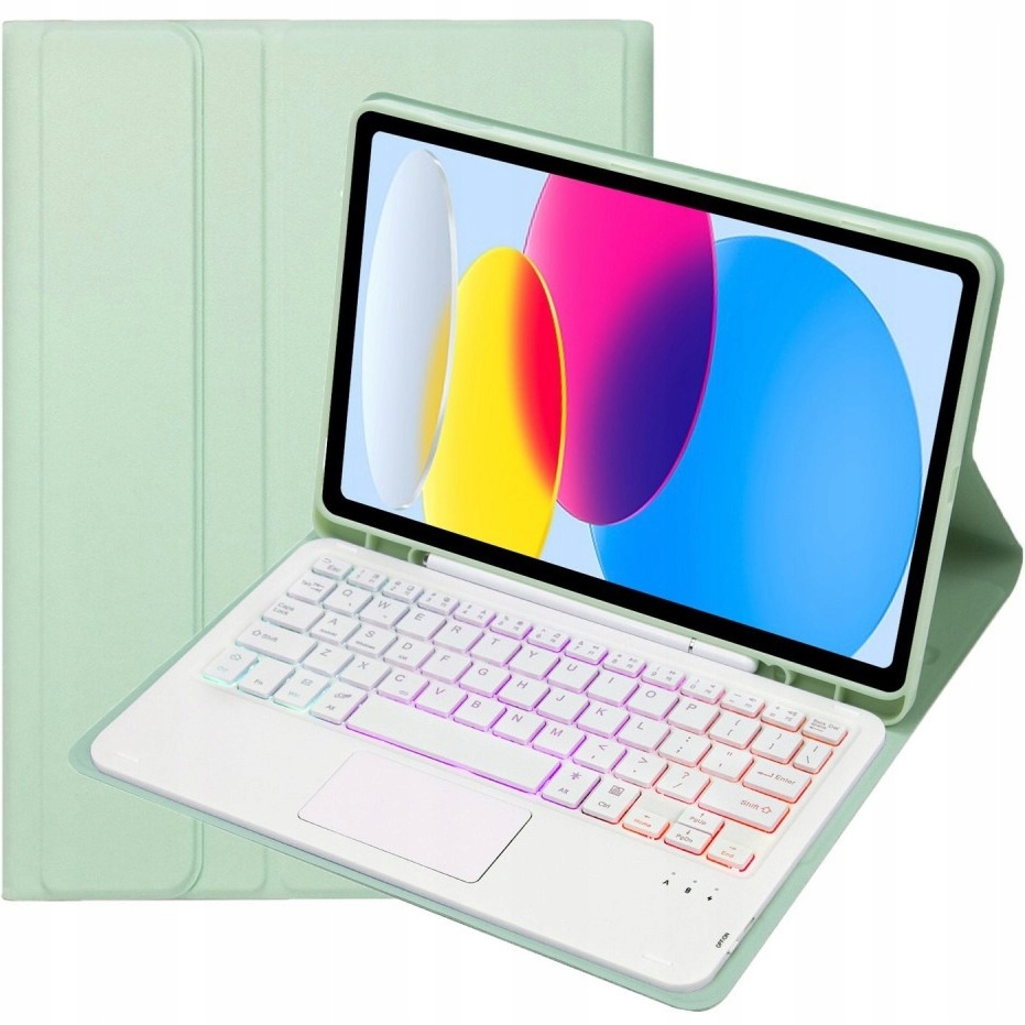 Pouzdro S Rgb Podsvícenou Klávesnicí Pro Ipad 10.9" 10 Gen Ipad 11" 11 Gen