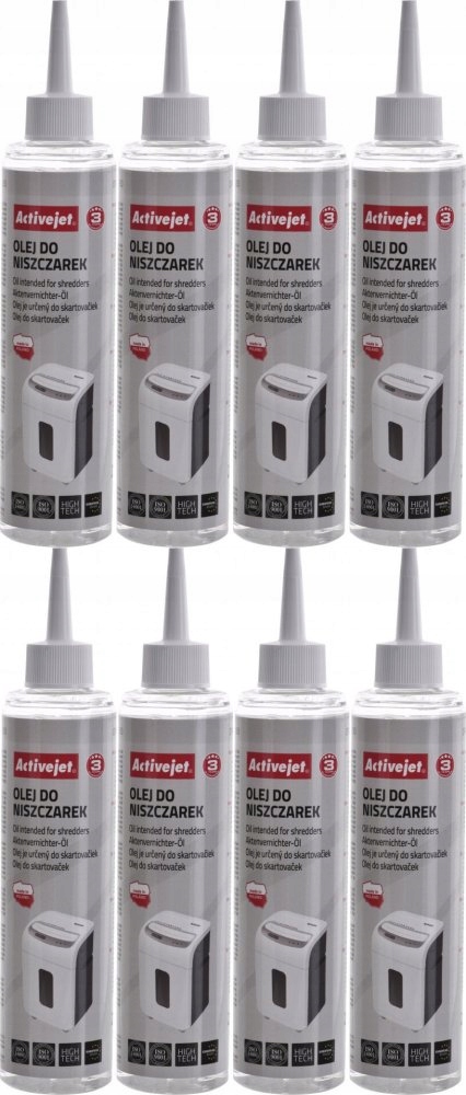 Olej do niszczarek Activejet ASO-250 250ml x8