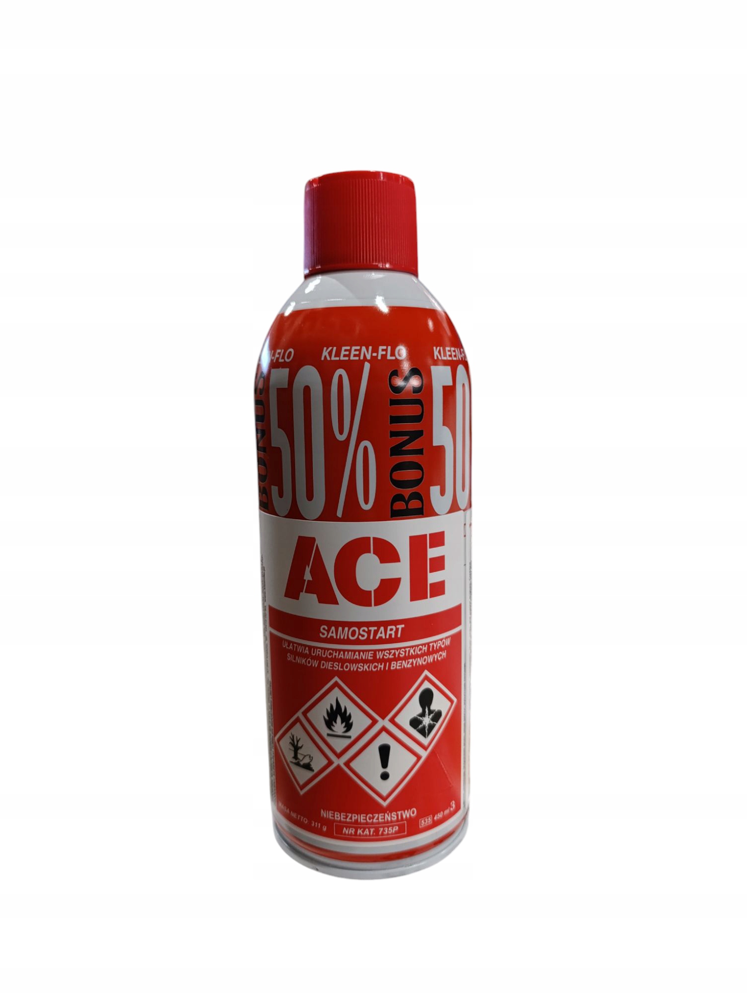 KLEEN-FLO SAMOSTART 450ML 735P ROZRUCH SILNIKA SPRAY