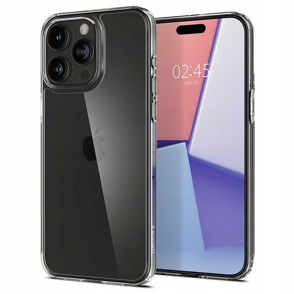 Spigen Air Skin Hybrid pouzdro pro iPhone 15 Pro 6.1" průhledný ACS06697