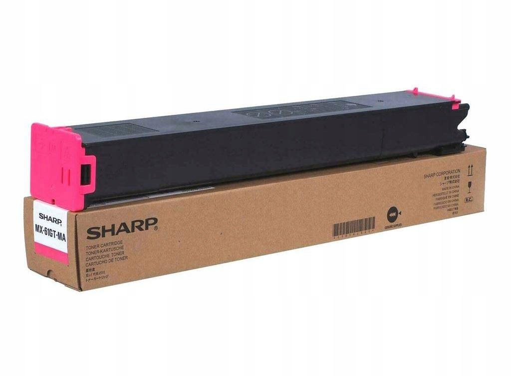 Toner Sharp MX-61GT-MA 24 tisíc M Originál MX 2651 3051 3061 3071 3551 3561