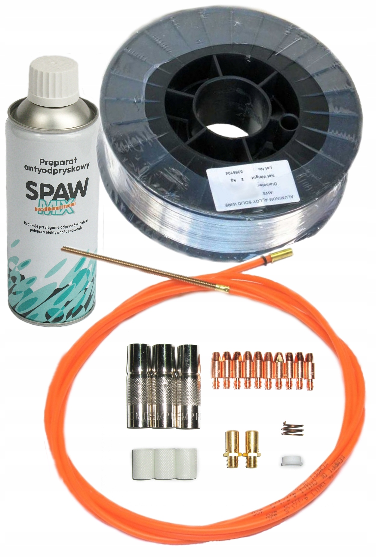 

Kemppi MinarcMig zestaw do aluminium AlMg5 1,0 mm
