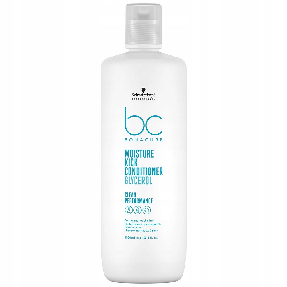 Schwarzkopf Bc Moisture Kick Glycerol Kondicionér 1000 ml