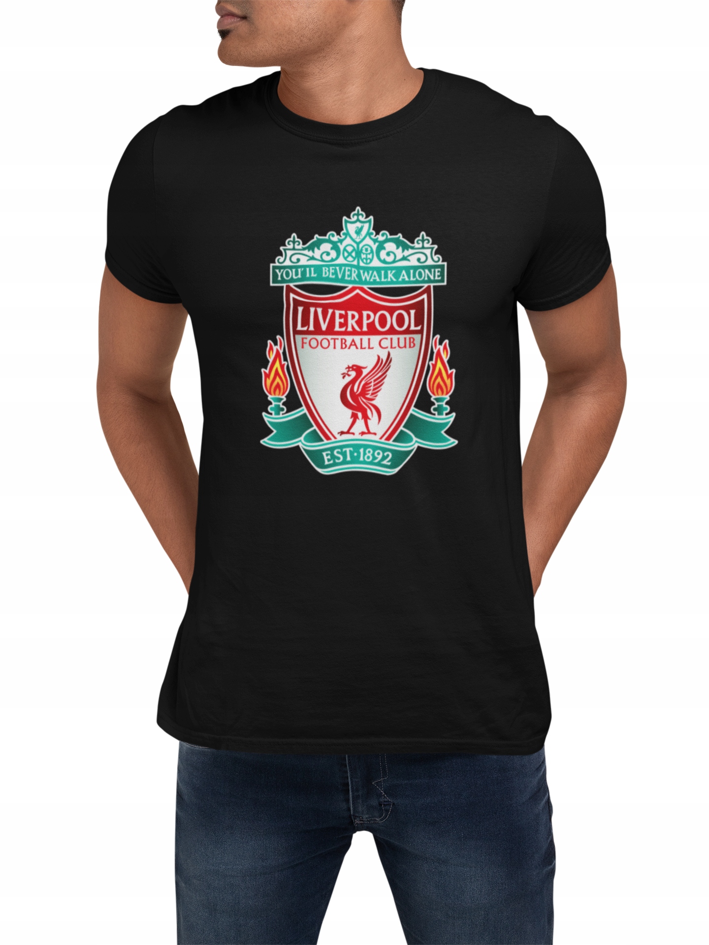 

Koszulka T-shirt męski- liverpool -piłka nożna- L