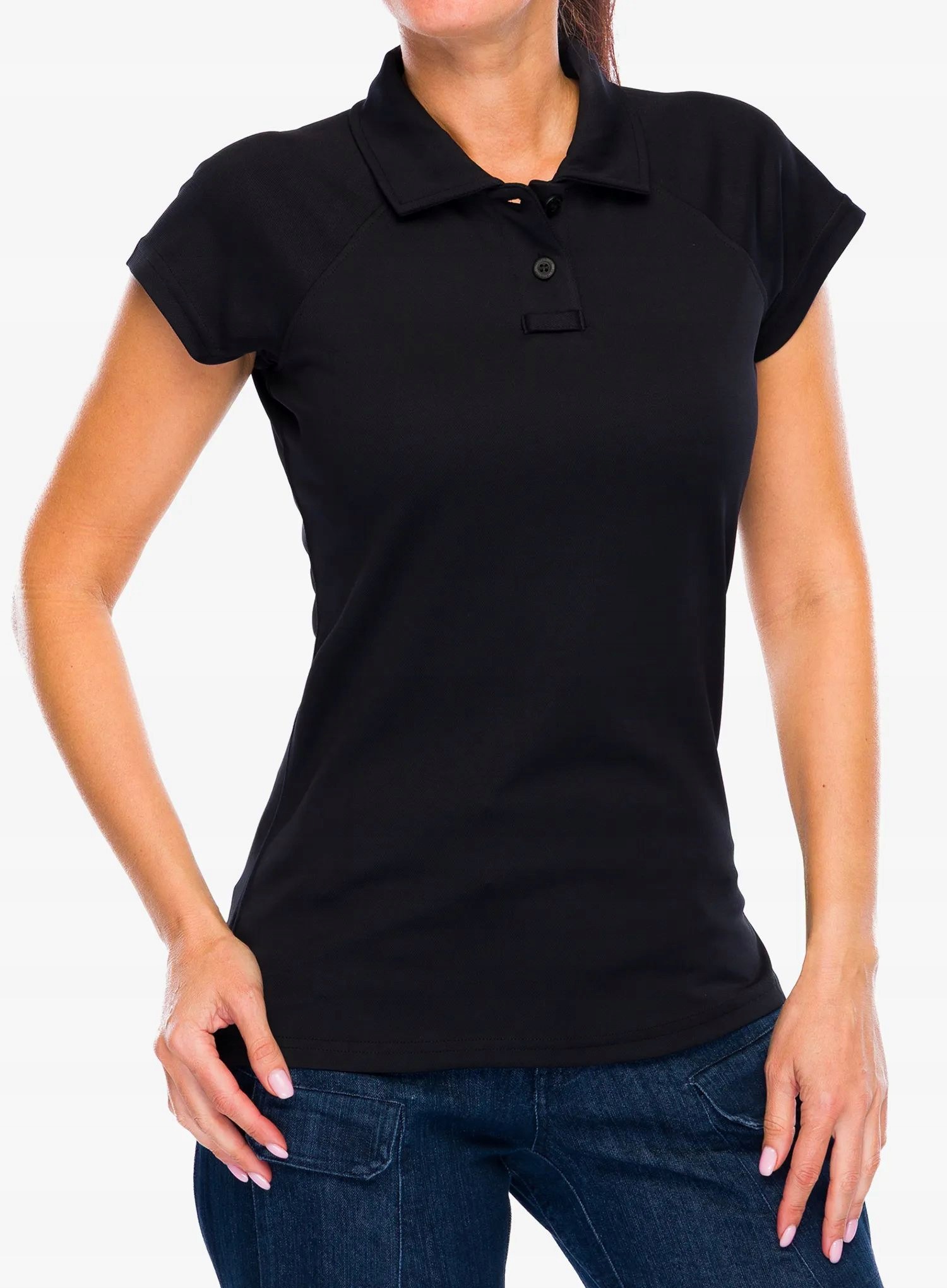 Koszulka polo damska Helikon-Tex Utl Polo Shirt TopCool Lite black M