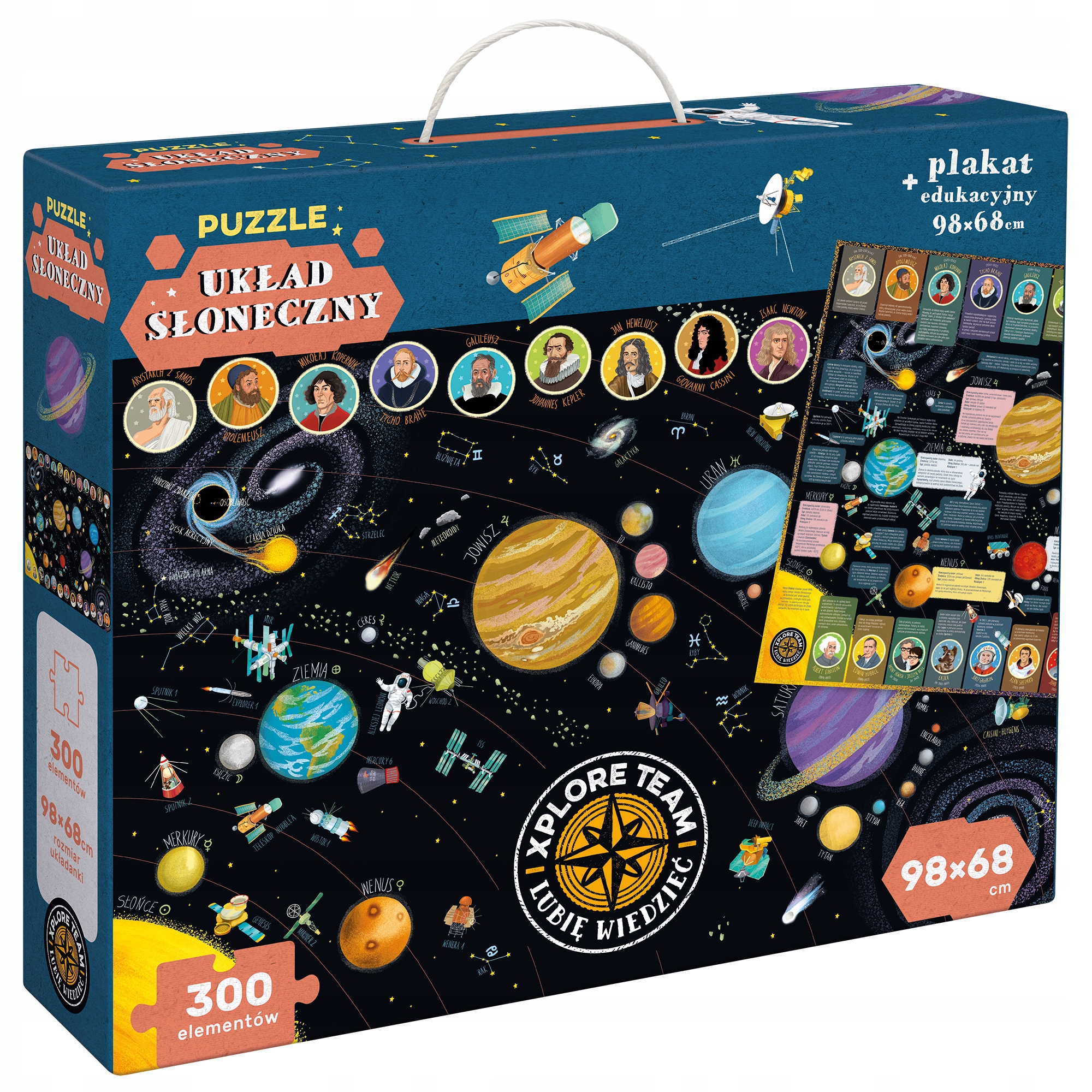 

Xt puzzle 300 el. Układ Słoneczny plakat XXL