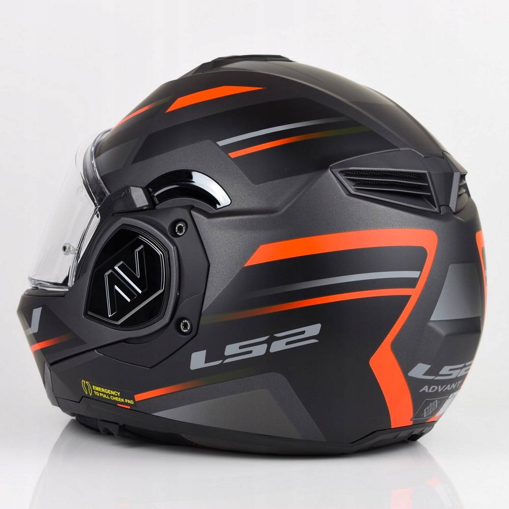 Kask motocyklowy LS2 FF906 Advant Kuka Matt Black Red XXL Rozmiar XXL