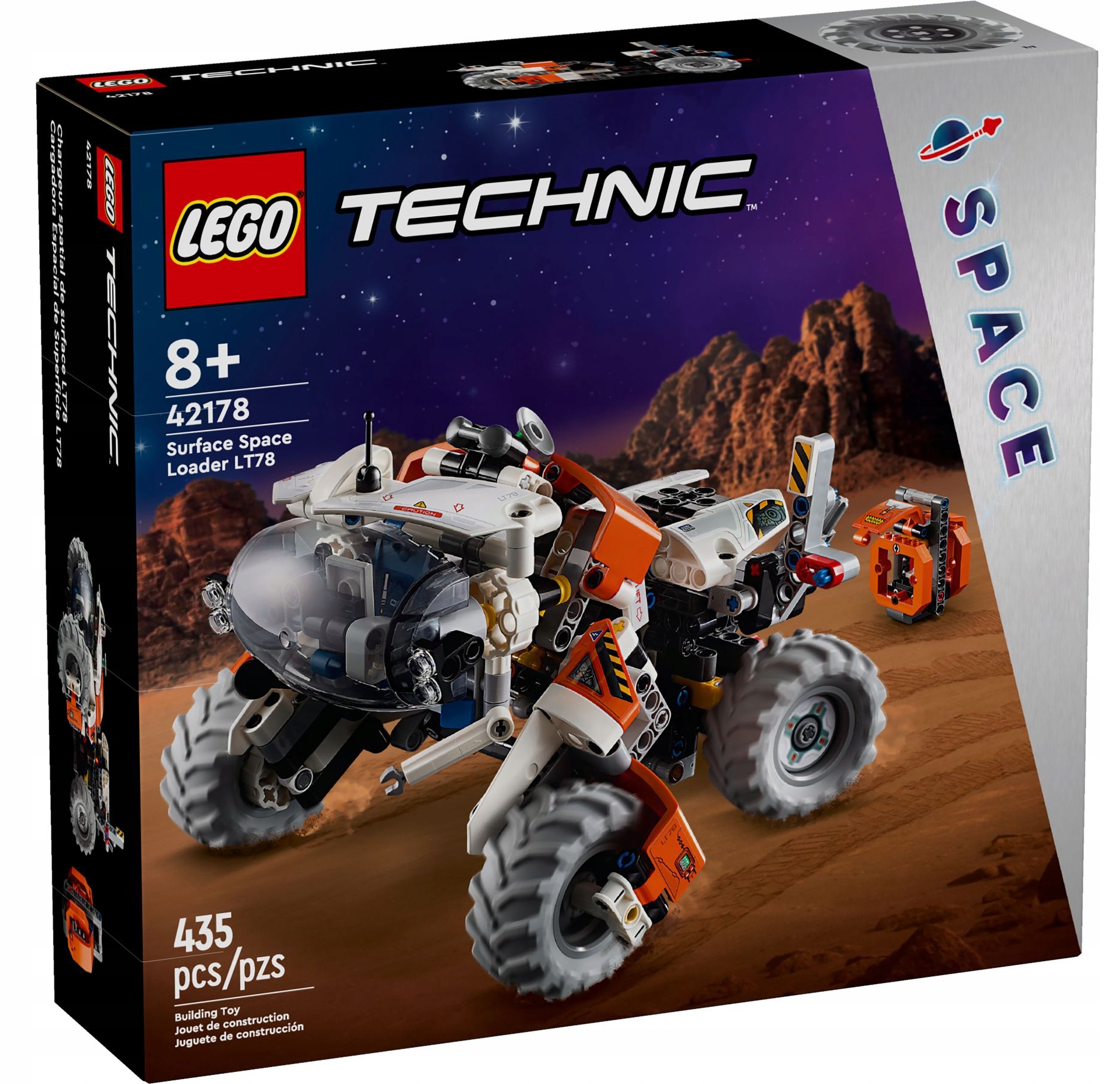 Lego Technic Kosmická Nabíječka LT78, Sada Kostek 42178