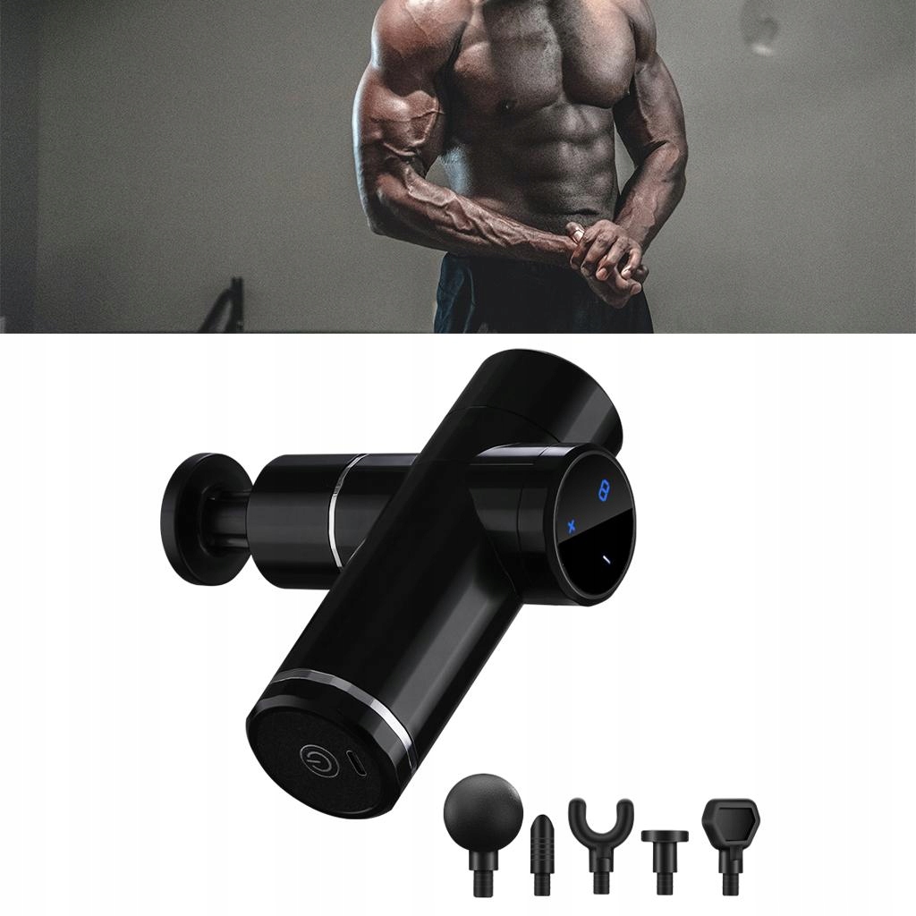 Mini ręczny masaż 5 głowic Partie ciała brak informacji