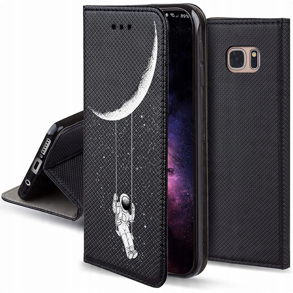 

Etui Magnet Astronauta do Samsung Galaxy S7 +szkło
