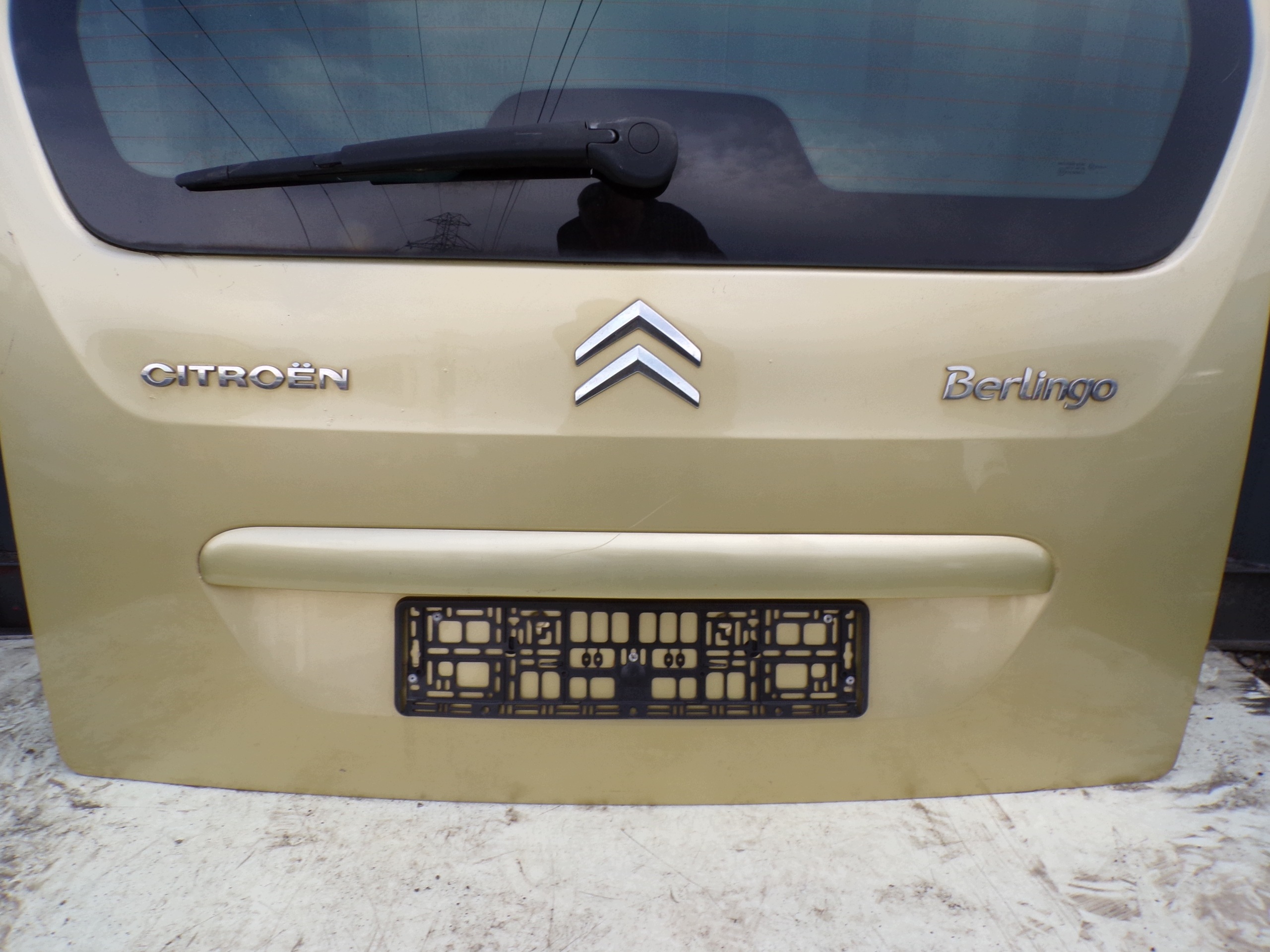 trunk door boot rear CITROEN BERLINGO 2 II colour KAQC