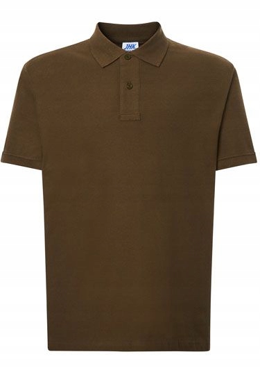 

Koszulka Polo męska polówka Jhk 210g khaki Kh M