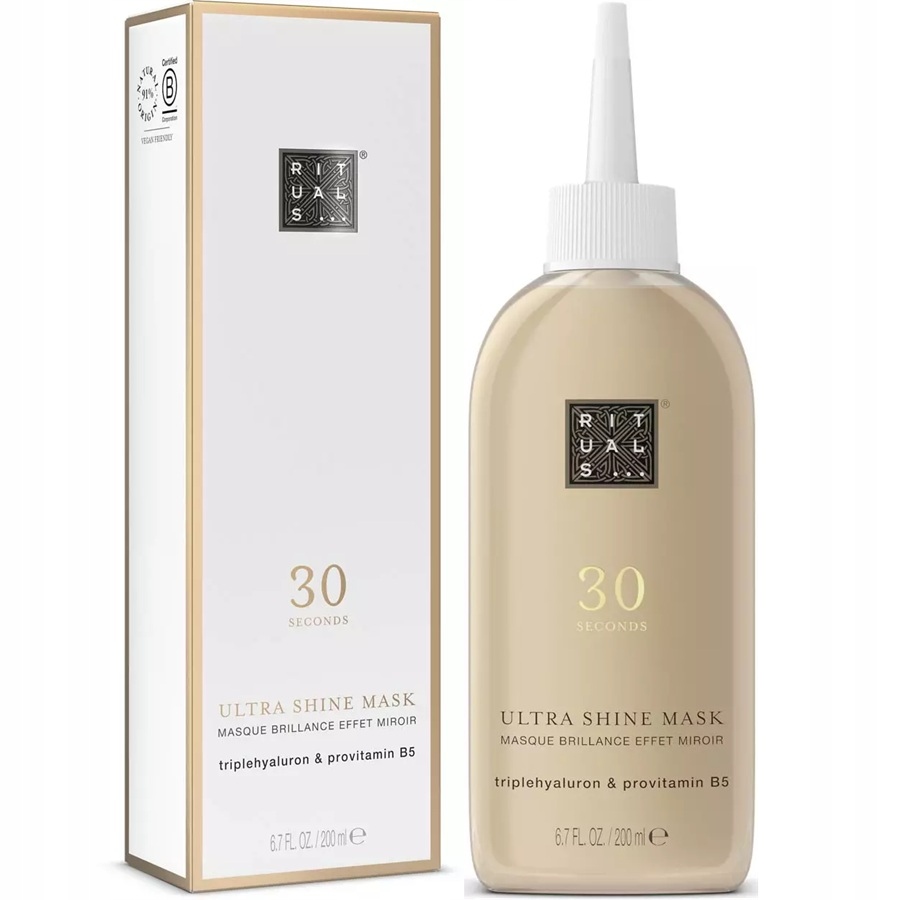 Rituals Ritual 30 Seconds Ultra Shine Mask maska do włosów 200 ml