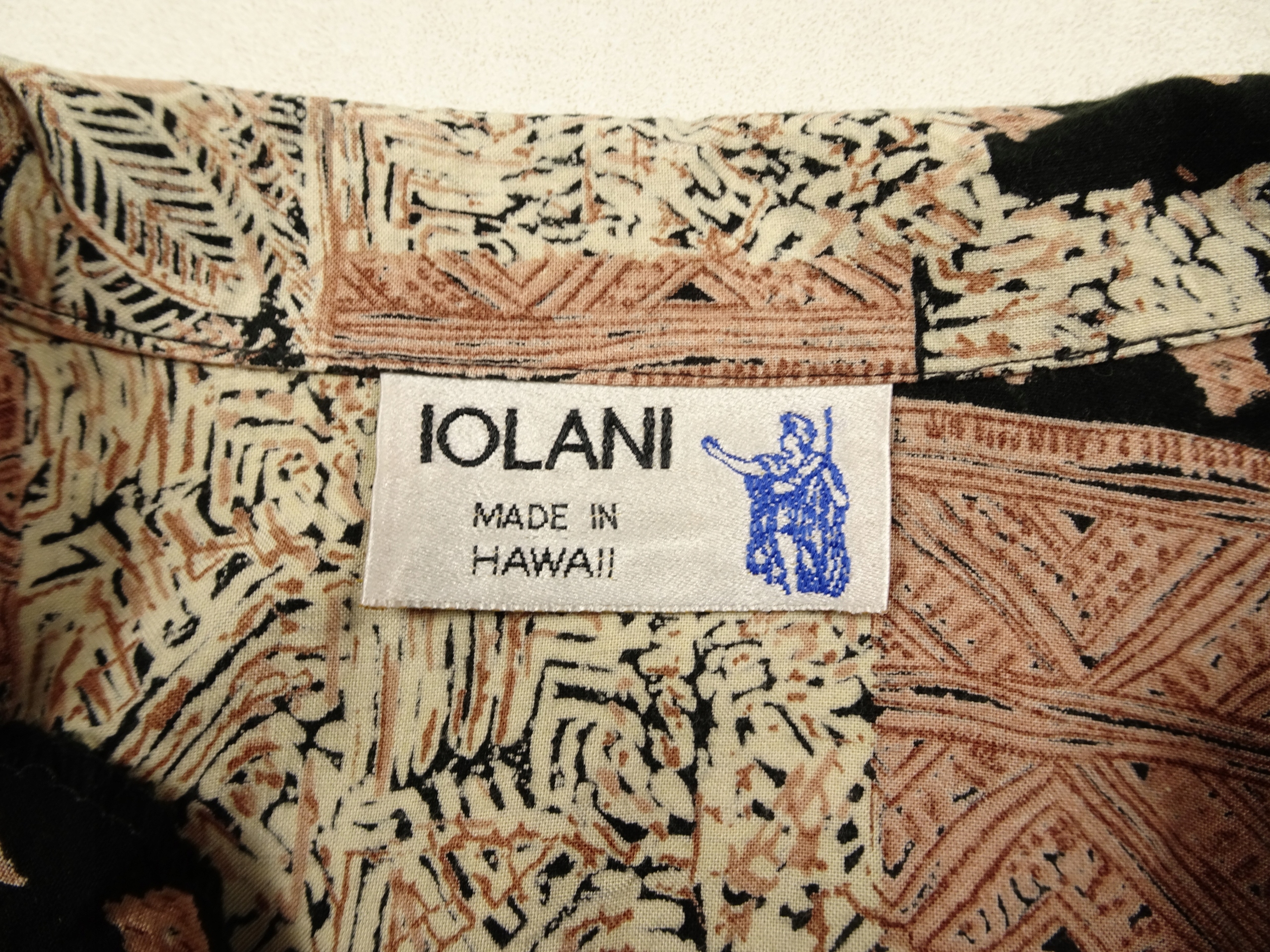 Koszula Hawajska Iolani Made in Hawai S Marka inna