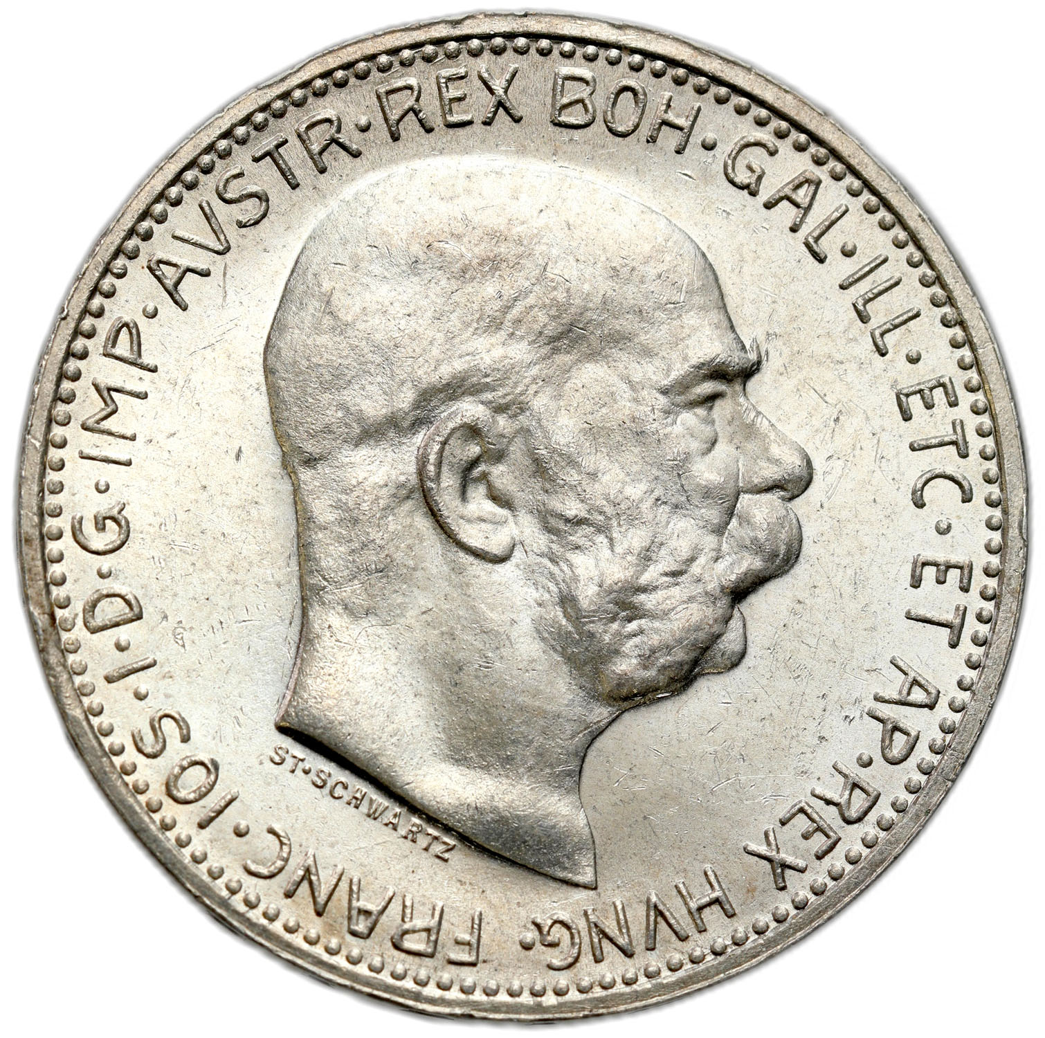 Austria. 1 korona 1915 - PIĘKNA