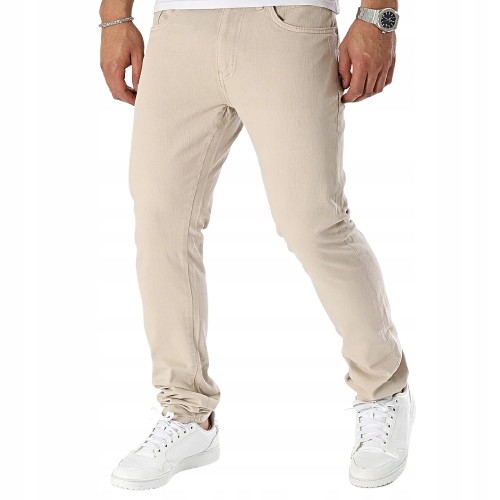 Indicode Světlé Džínové Kalhoty Z Bavlny A Elastanu, Velikost 32/32