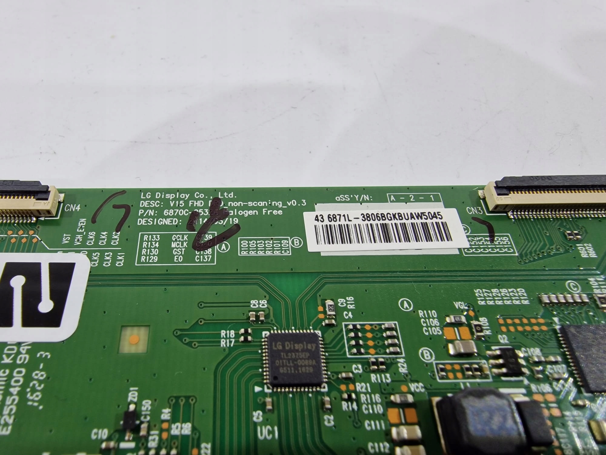 T-CON 6870C-0532A 43PFS4131/12 Producent LG