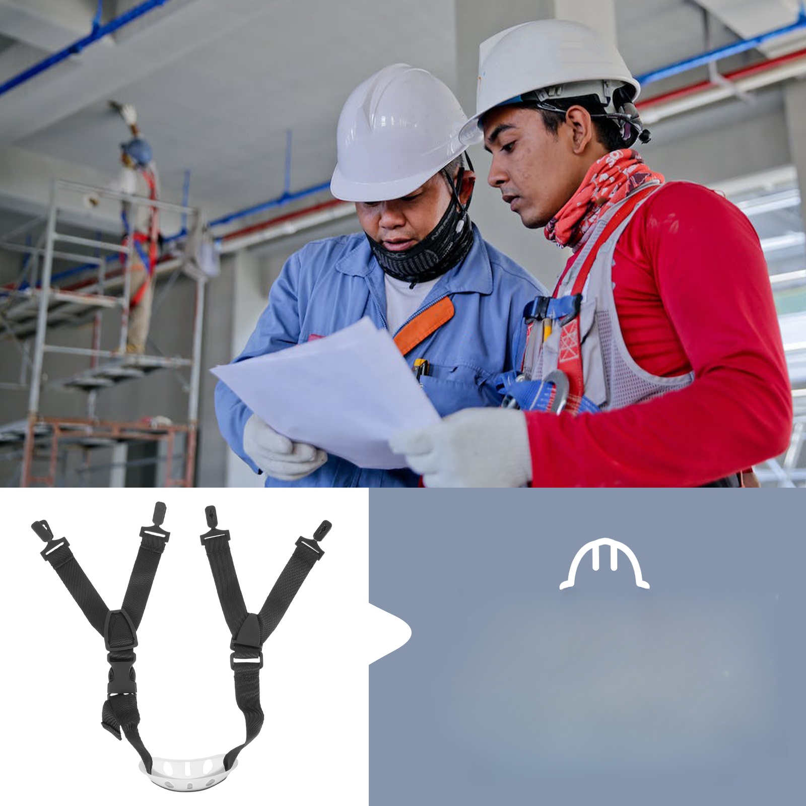 KASKI OCHRONNE CZAPKA Z WYŚCIÓŁKĄ PASKA PODBRODNEGO PRZENOŚNA Rodzaj inny