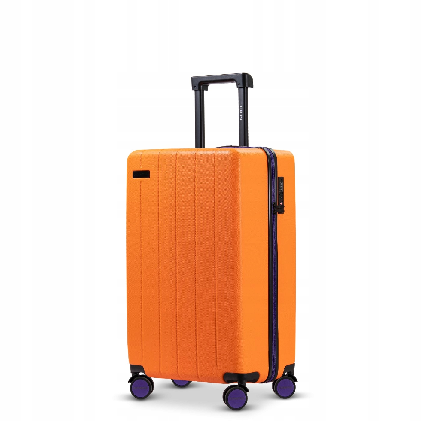 Eternitive Joy Kabinový kufr 54 cm matný Abs Kolečka 360° Oranžová