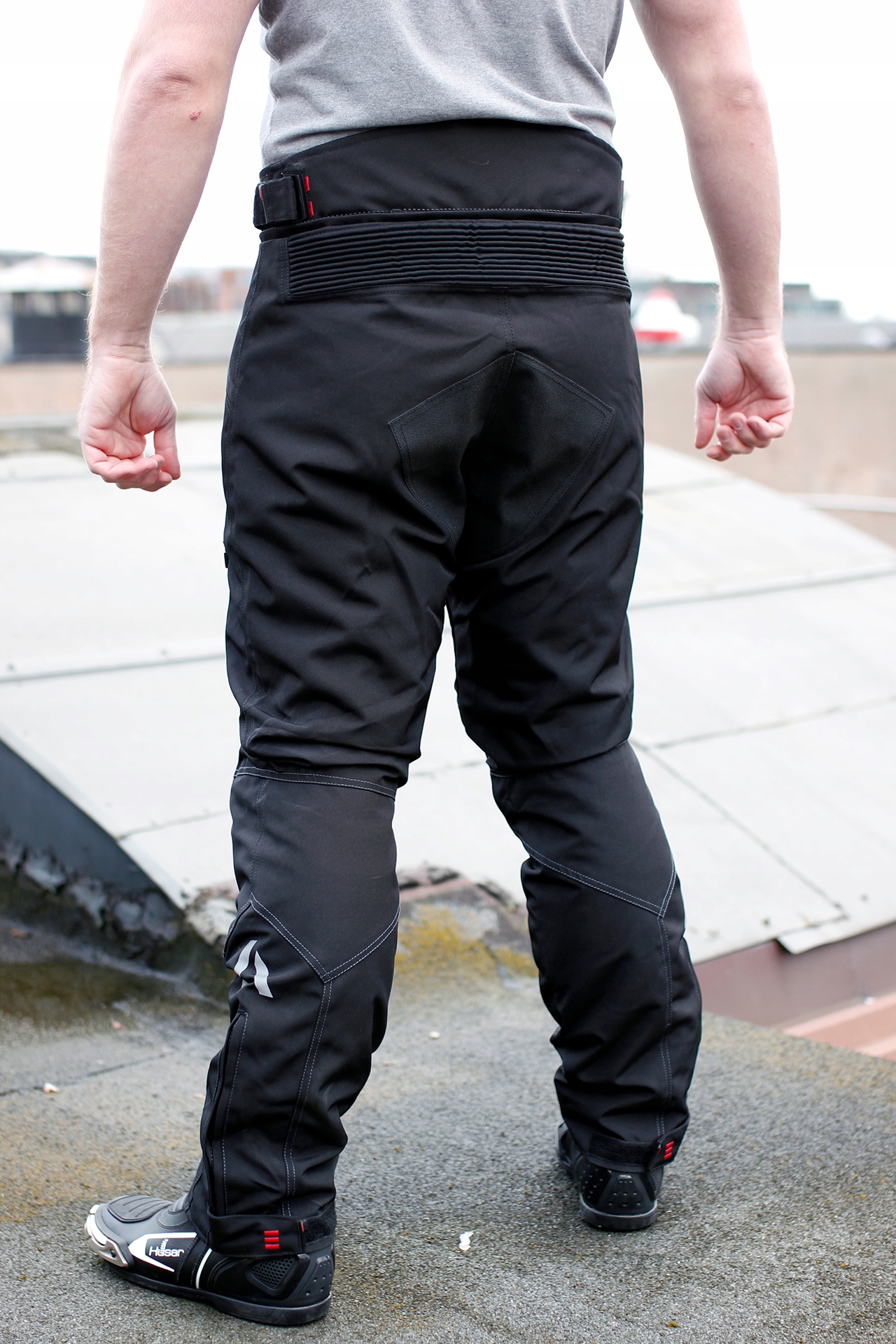 SPODNIE MOTOCYKLOWE ADRENALINE SOLDIER czarne Rozmiar 5XL